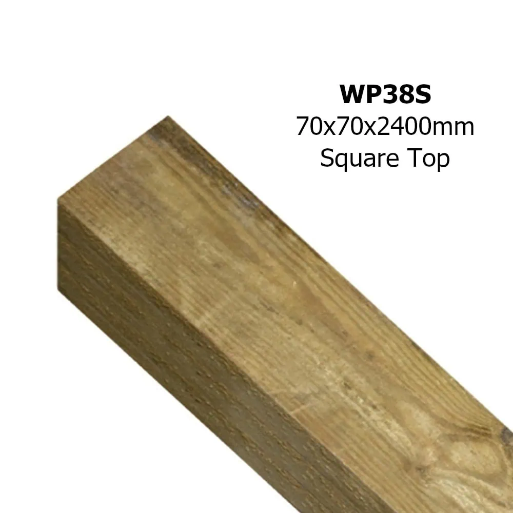 Timber Post - 70mm Square - Image 4