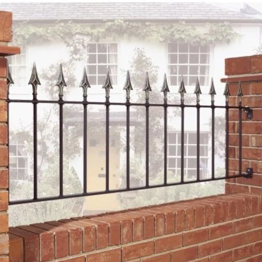 Balmoral Garden Railing Panel – Flat – 559mm (22″) High