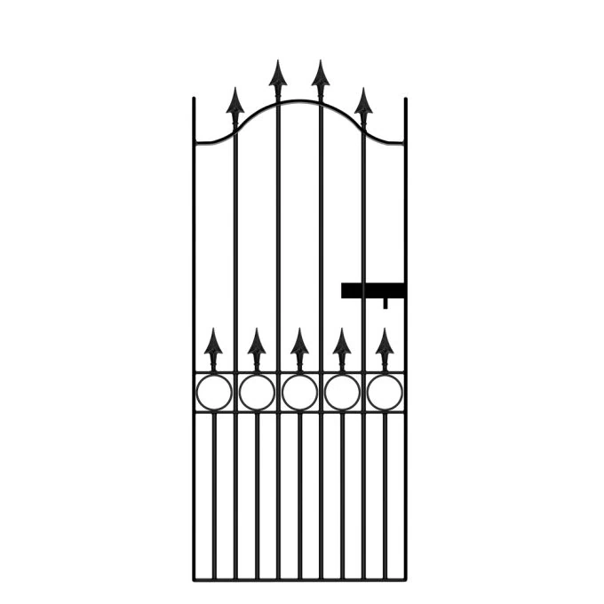 Balmoral Garden Gate Tall – 1905mm (75″) High - Image 2