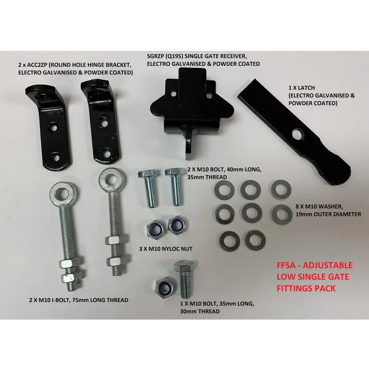 Stirling Garden Gate – Low - Bow Top - 942mm (37″) High - Image 4