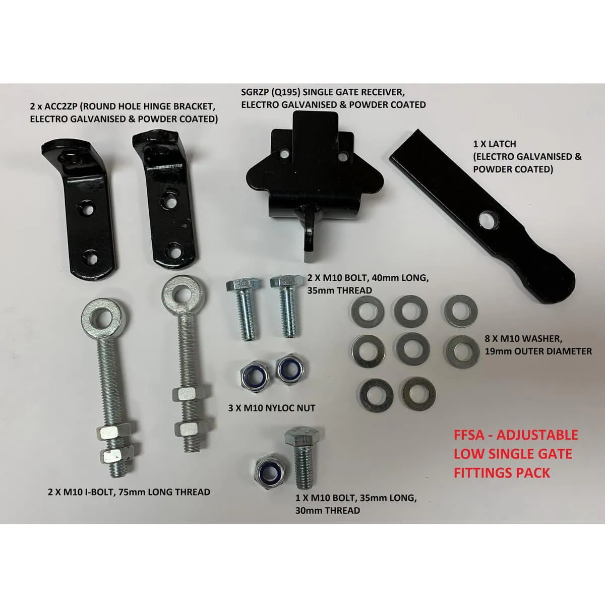 Abbey Single Garden Gate - Flat Top – 812mm (32″) High - Image 5