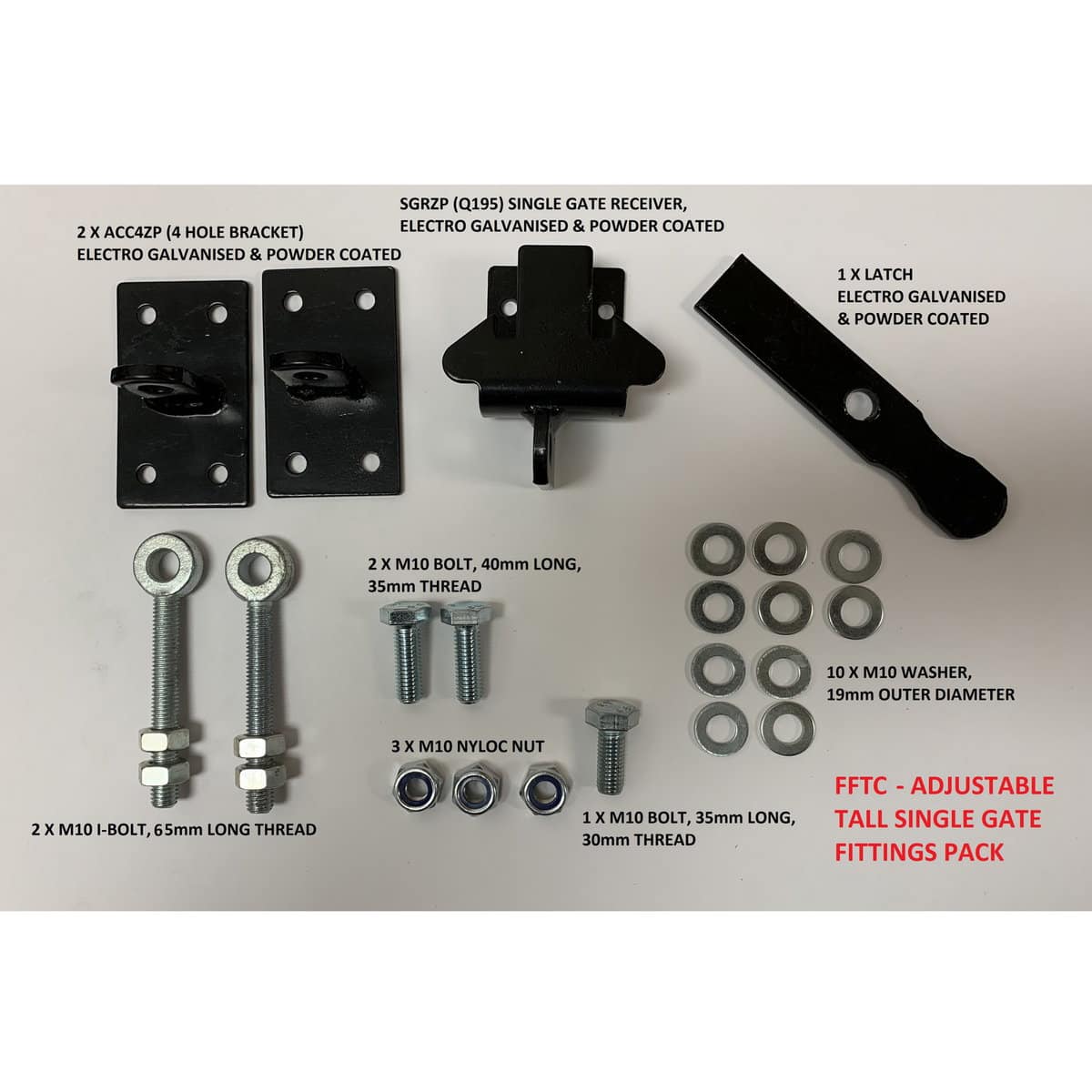 Manor Weston Garden Gate – Tall Flat Top – 1943mm (76.5″) High - Image 6