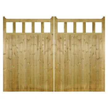Quorn Timber Driveway Gate – 1800mm High