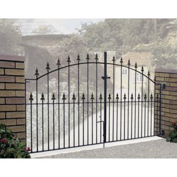Saxon Driveway Gate - Arched Top - 1245mm (49.4″) High