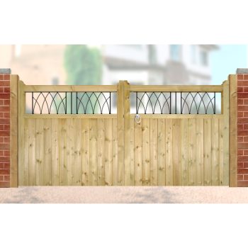 Windsor Timber Driveway Gate - 1200mm High