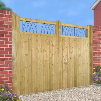 Windsor Timber Driveway Gate – 1800mm High