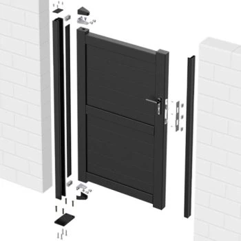 Surface/Sunken Pedestrian Gate Post